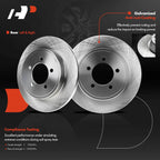 Rear Disc Brake Rotors & Pads + Calipers for Ford Explorer Mountaineer (1997–2001)