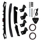 Trunk Spoiler & LED Rear Bumper Diffuser for Honda Civic (2022–2025)