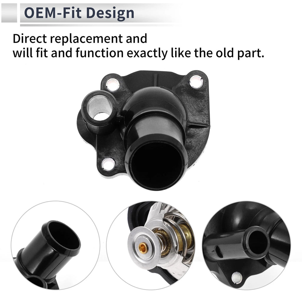 Engine Coolant Thermostat Housing Assembly for Ford Focus (2003–2011) No. 3M4Z8575B