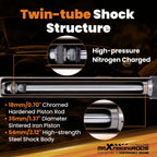 Front Shock Absorbers for Jeep Comanche MJ (1986–1992) 0.5-3" Lift