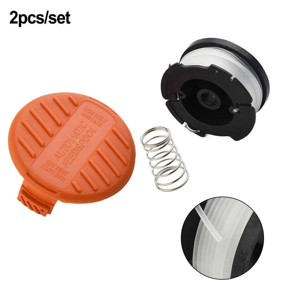 Spool & Line + Cover Spool Cap for Black & Decker BST2018 BDST182ST1 BESTE625