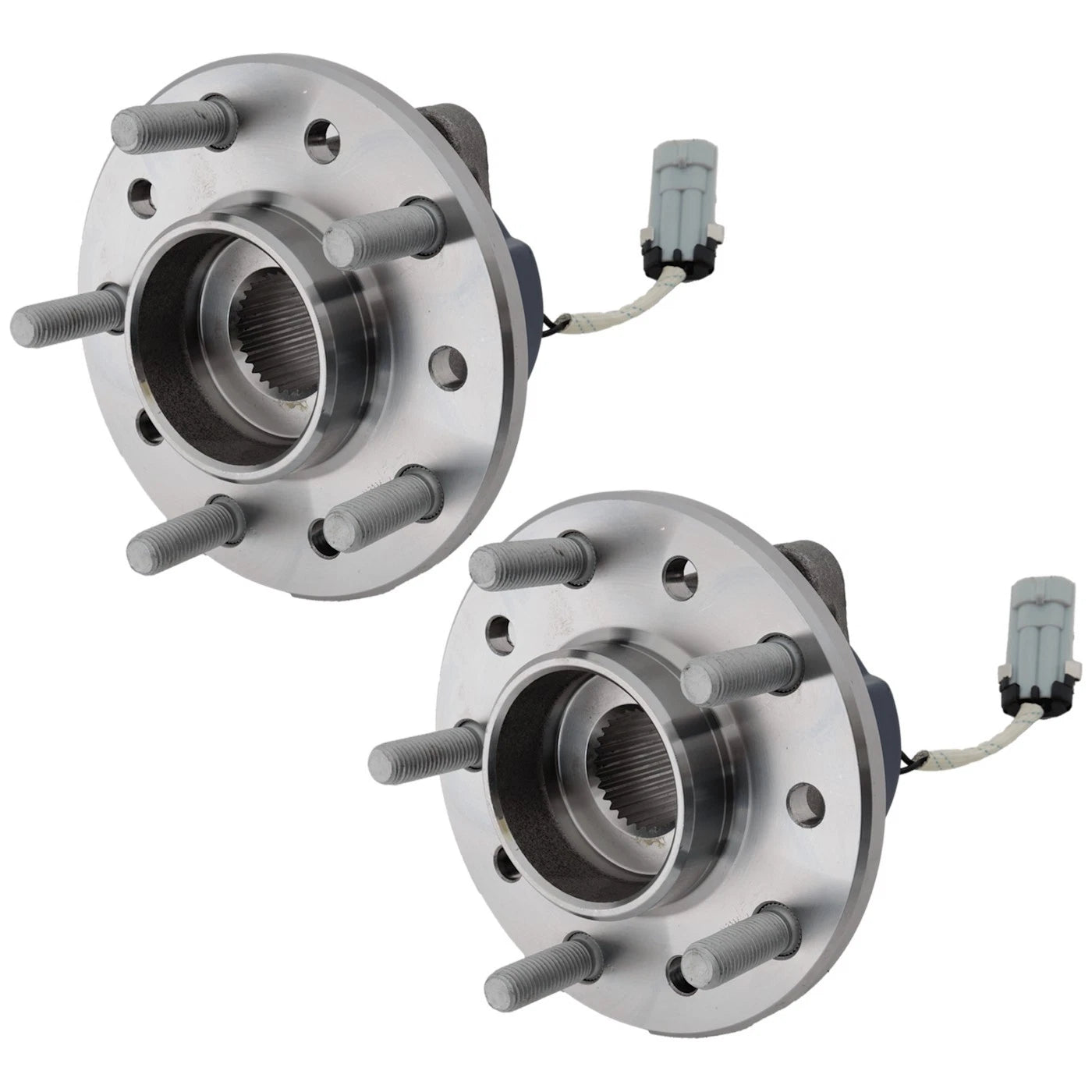 Set of 2 Front Wheel Hubs for Chevy Olds