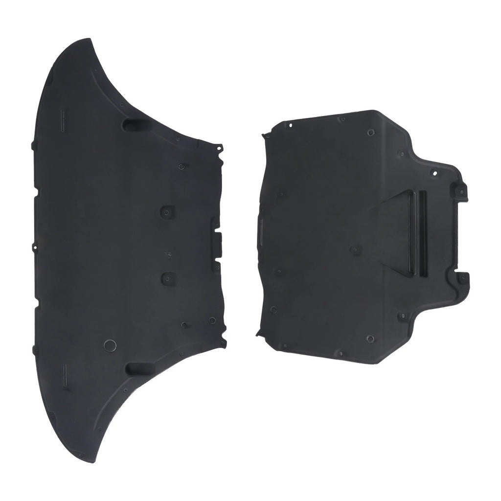 2X Front Engine Splash Shield Baffle Guard for Audi Q7 Q8 (2018-2023)
