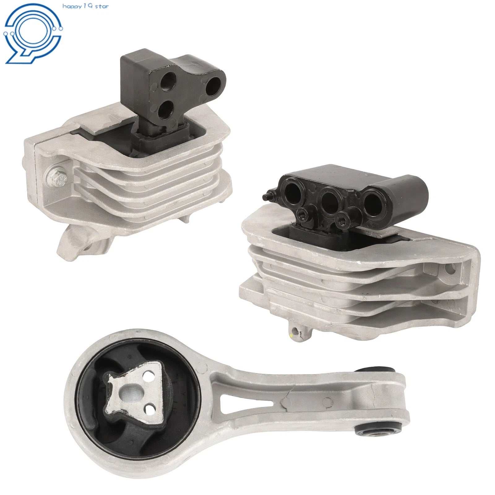Set of 3 Engine Motor and Transmission Mounts for Dodge Journey (2011–2016)