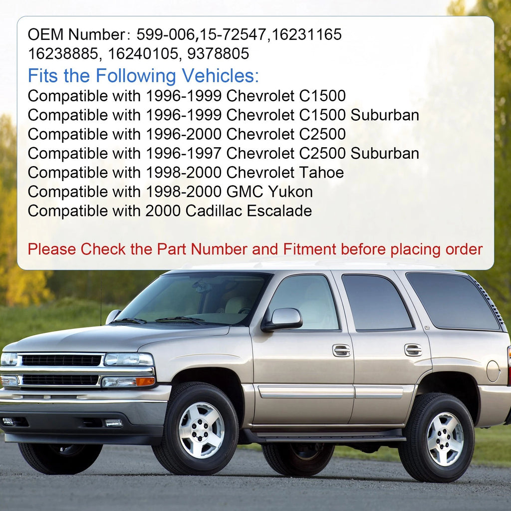 A/C Heater Control Panel for GMC Suburban Yukon Chevy Tahoe (1992–1999)