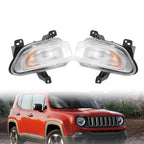 Set of 2 Park Turn Signal Lamps for Jeep Renegade (2015–2018)