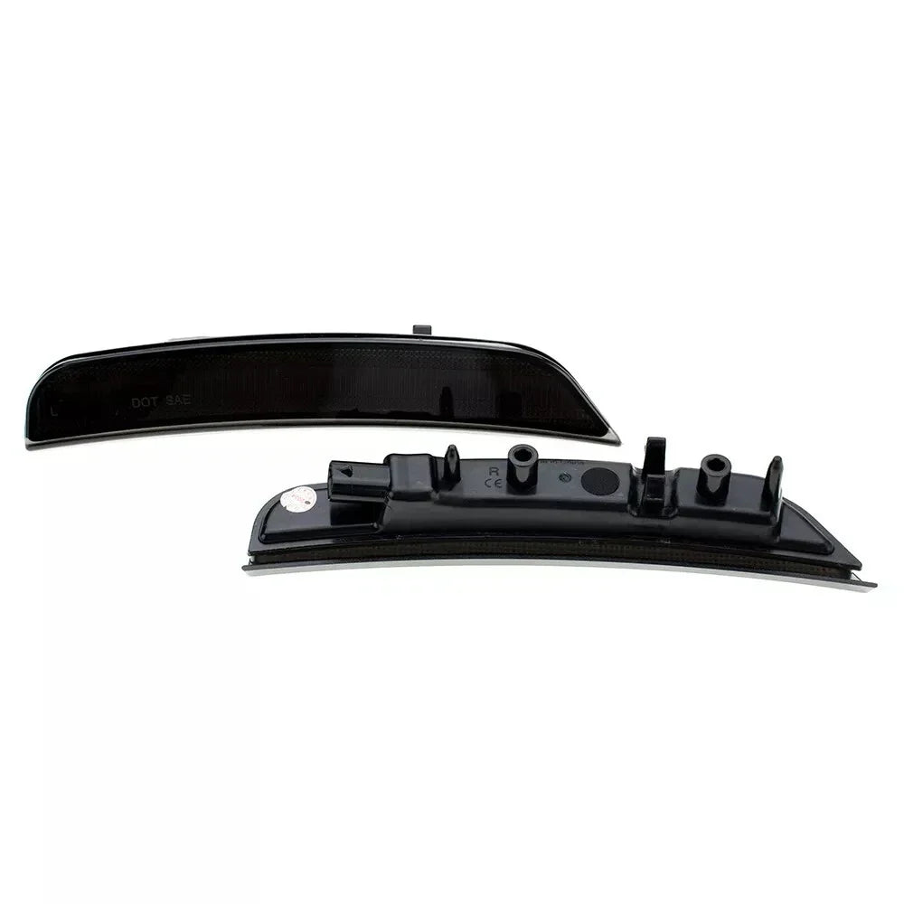 Pair White Front Bumper Side Marker Light for Dodge Durango (2021–2025)