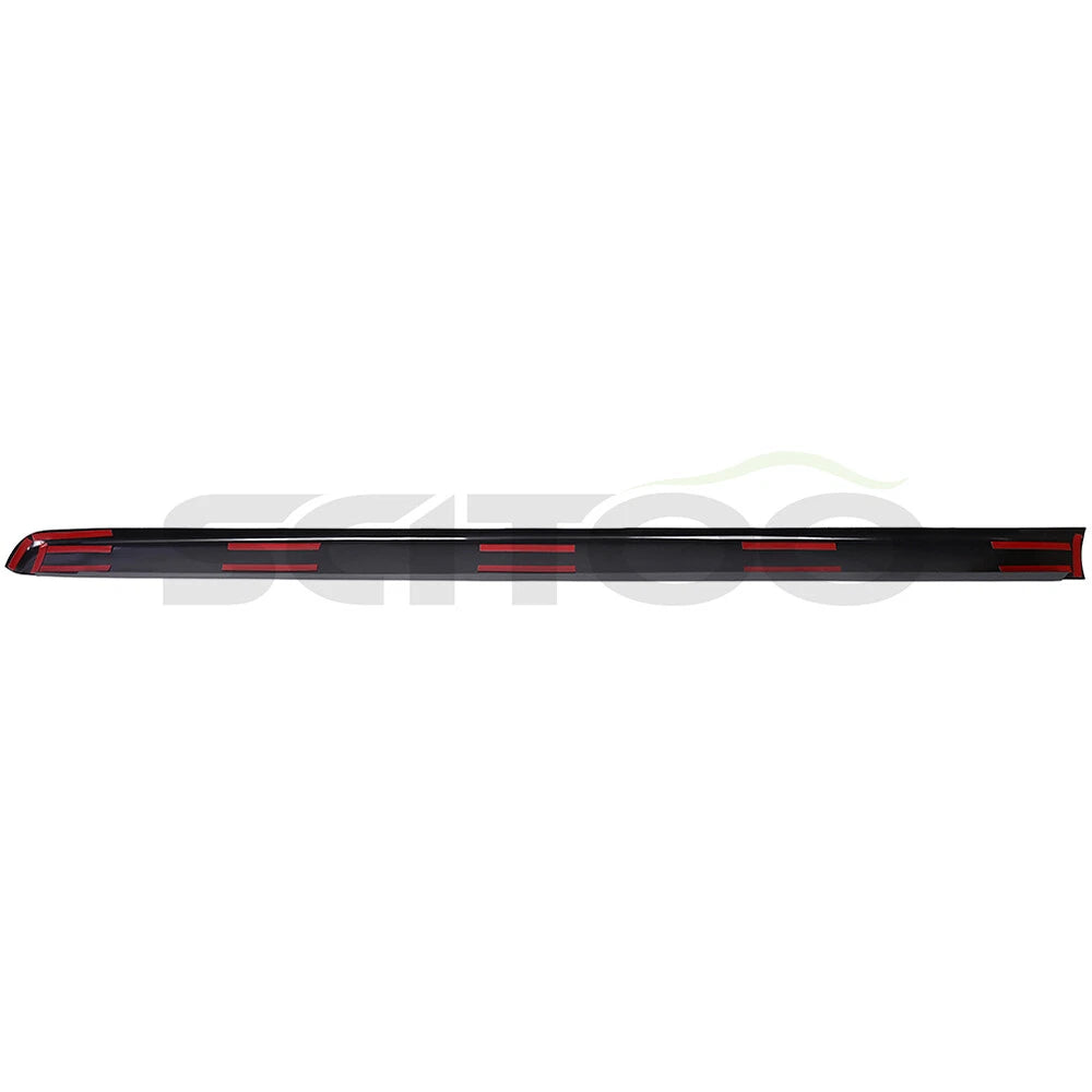 Set of 2 Black Side Bed Caps for Chevy Silverado GMC Sierra (1999–2006)