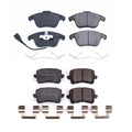 PowerStop Front & Rear Carbon Fiber Ceramic Brake Pad Kit for Audi Q3 (2015–2021)