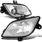 LED Fog Lights for Freightliner Cascadia (2018–2024) - Chrome Housing