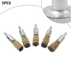 Set of 10 Wire Wheel Brush Cups for Polishing (16mm)