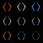 LED RGB Grille Lights Turn Signal Fang Accent for Polaris RZR XP 1000 Turbo (2019–2022)