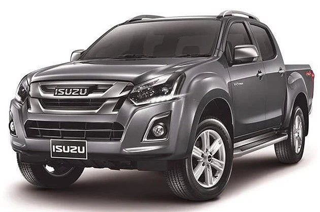 Matte Black 4 Door Handle Cover Trim for Isuzu D-Max MU-X (2012-2019)