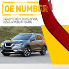 Left Rear Bumper Reflector for Nissan Rogue (2017–2020)