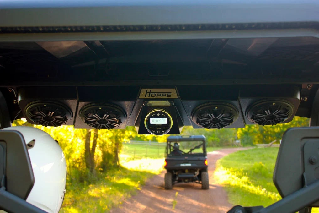 HOPPE Audio Mini Pol Marine Sound System for Polaris RZR XP 900 (2014–2017)