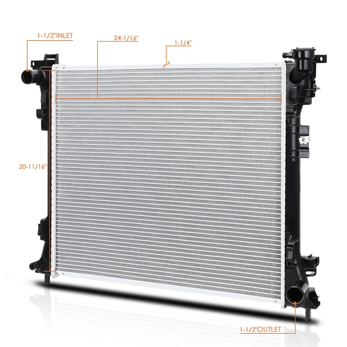 Aluminum OE Style Radiator for Dodge Grand Caravan/VW Routan (2008–2016) DPI-13064