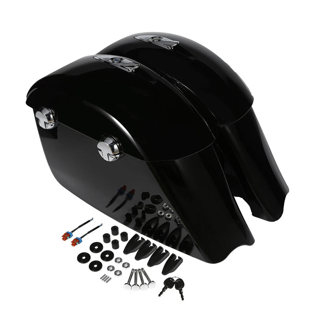 Hard Saddlebags Audio Lid Electronic Latch for Indian Roadmaster, Springfield (2014–2023)
