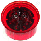 Pack of 8 Red 2" Clearance Lights for RV Truck Trailer (Round)