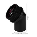 Round Brush & Flat Nozzle Tool for Industrial Vacuum Cleaner Accessories