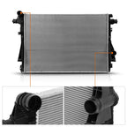 Aluminum OE Style Radiator for Ford F250-F550 SD 6.7L Turbo (2011–2016) DPI-13230