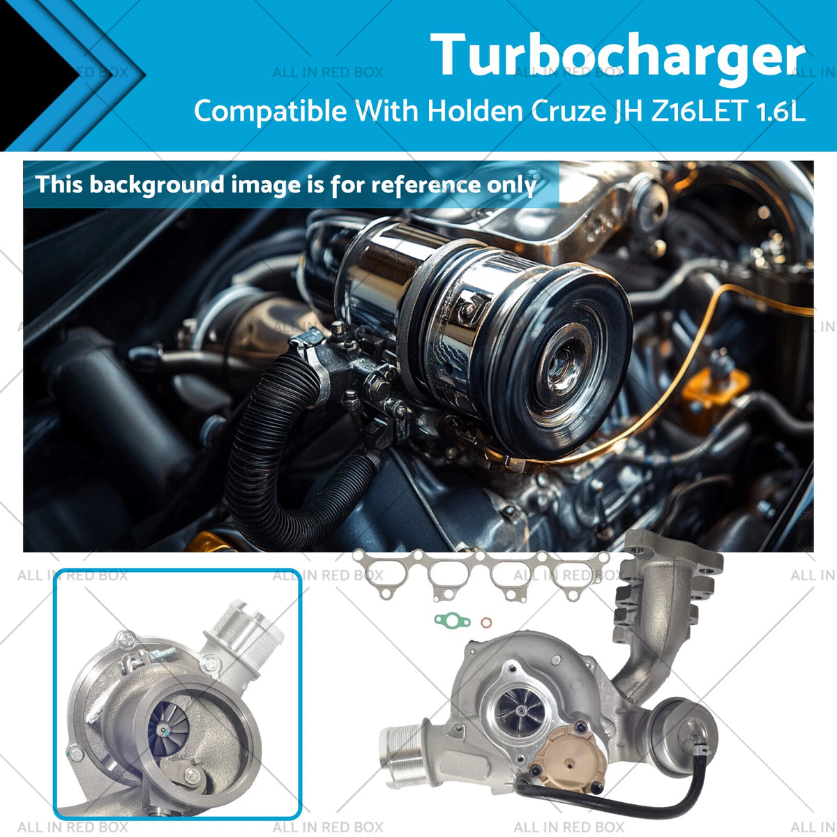 Turbocharger for Holden Cruze JH Z16LET 1.6L (2011–2016) 53039700110 53039980110