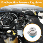 Fuel Pressure Regulator for Ford E-150 (1999–2004) No.CM4911 Metal 20-70 Psi