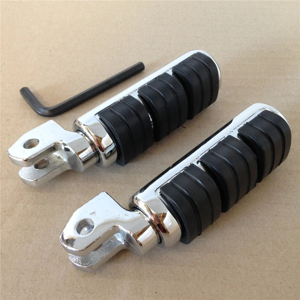 Front Chrome Foot Peg for Yamaha Stryker/Virago 1100/750, V-Max, V-Star 1100/650