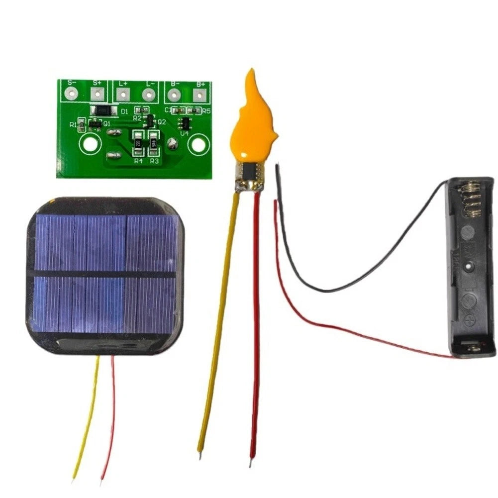 Solar Powered Flame LED Controller PCB B/7.2 (7.2cm)