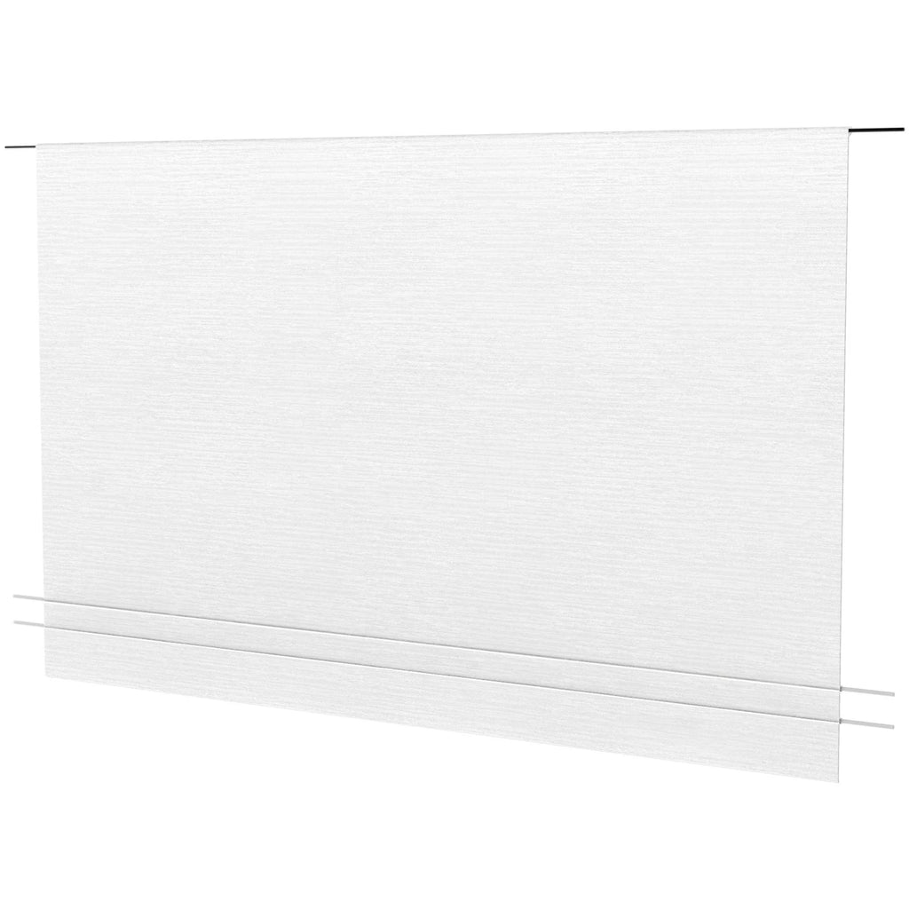 RV Awning Fabric 8' White for RV Camper Trailer (22FT)