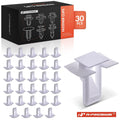 30Pcs Nylon Headliner Trim Clips for Buick Chevy 