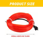 LED Strip Light for Auto Car Interior Decoration (16Ft)