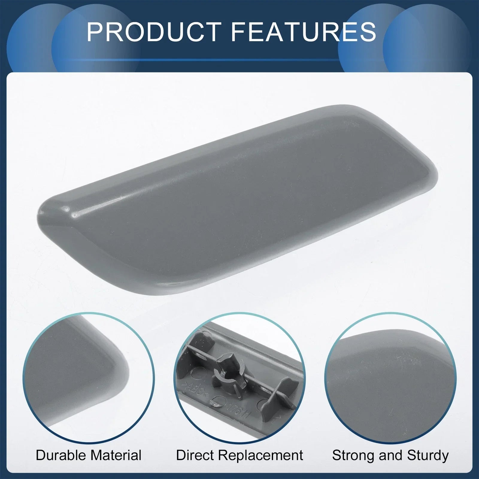 Front Right Washer Nozzle Cover for Honda Accord VIII 2011-2013 (1 x)