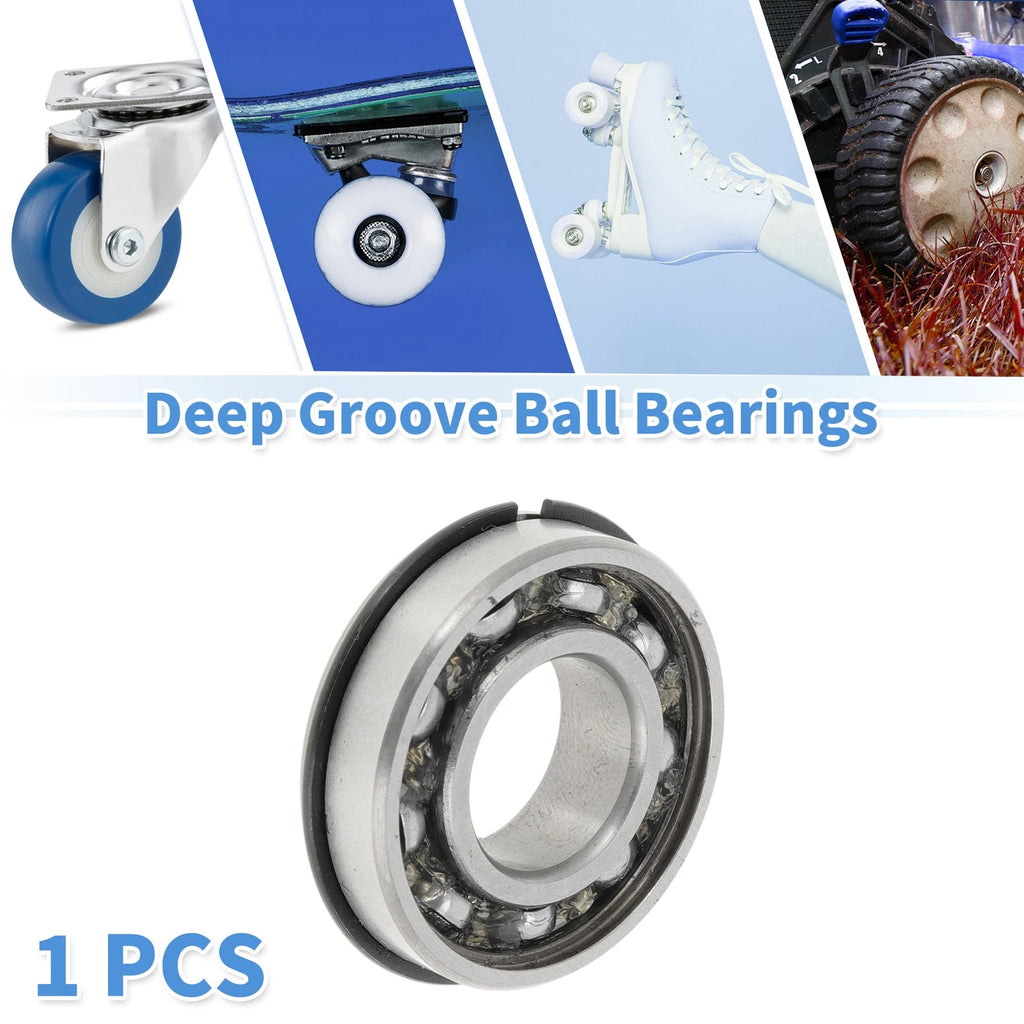 6002NR Deep Groove Ball Bearing for Scooter Skateboard Wheel (15x32x9mm)