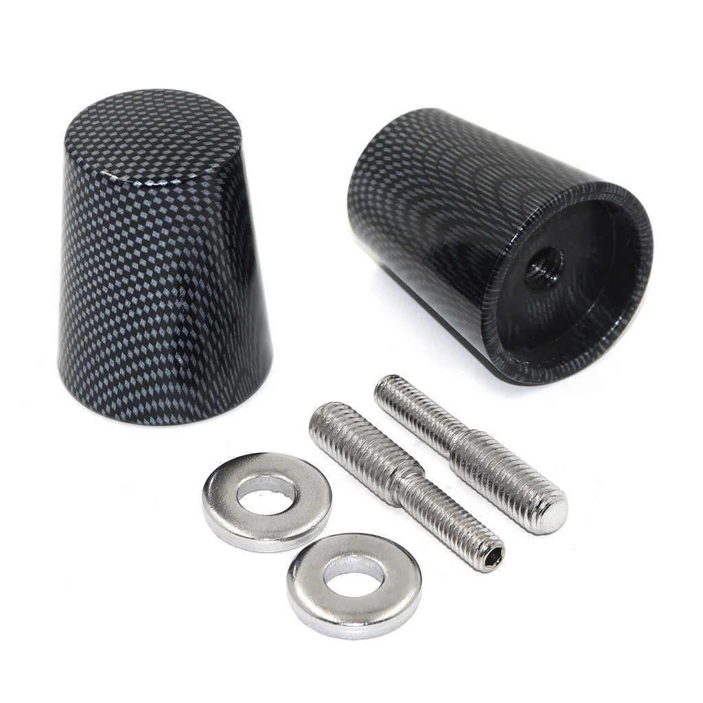 Set of 2 Handle Bar Ends Grip Ends for Suzuki GSXR 600 750 Yamaha R1 R6
