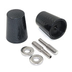 Set of 2 Handle Bar Ends Grip Ends for Suzuki GSXR 600 750 Yamaha R1 R6