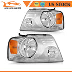 Headlight Assembly Pair for Ford F150 (2004–2008)
