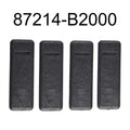 4x Roof Molding Covers for Kia Soul (2014-2019)