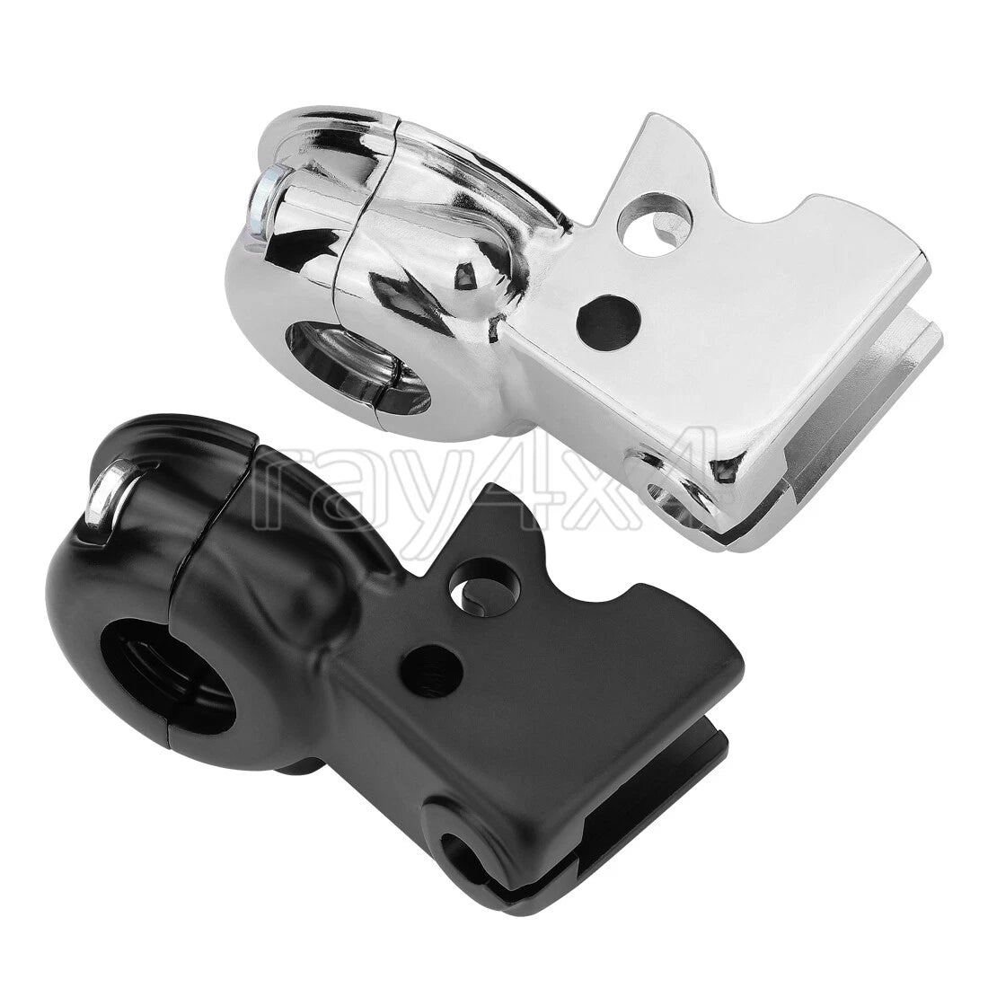 Chrome or Black Clutch Lever Mount Bracket Perch for Harley-Davidson (1996–2014)