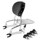 12" Backrest Sissy Bar & Quick Release Spools for Indian Chieftain (2014–2022)