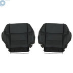 Set of 2 Leather Seat Covers for Honda Accord (2008–2012) Black