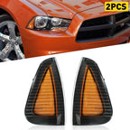 Amber Lens Parking Corner Signal Marker Lights for Dodge Charger (2006–2010)