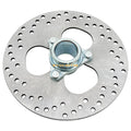 Rear Brake Rotor Disc & Flange Hub for Honda FourTrax 250 TRX250X (1987–1992)