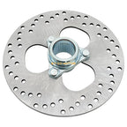 Rear Brake Rotor Disc & Flange Hub for Honda FourTrax 250 TRX250X (1987–1992)