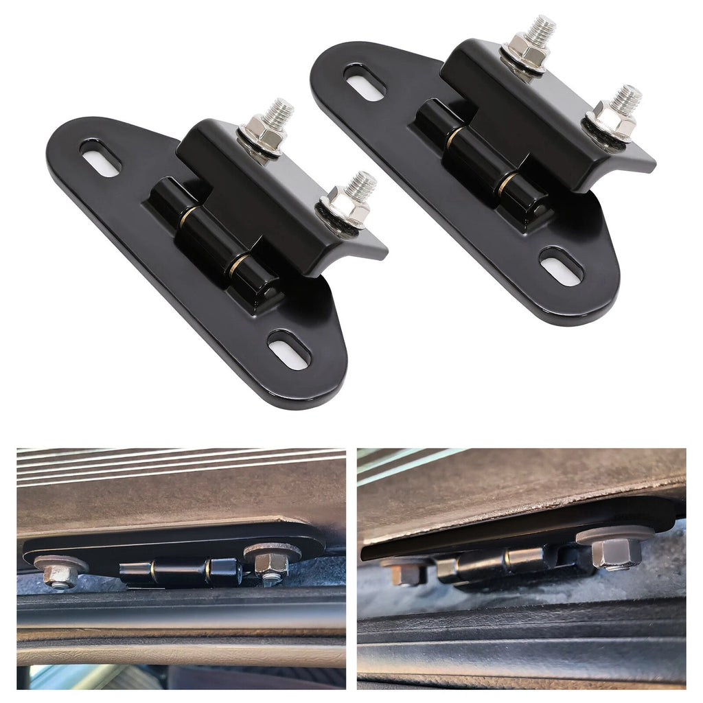2X Aluminum Rear Hatch Hinges for Chevy Camaro Pontiac Firebird (1982–1992)