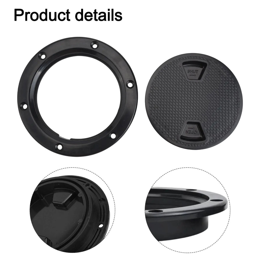 4 Inch Round Inspection Hatch for Marine Use (Non Slip)