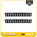 2X 3' E Track Tie Down Rail Kit for Garages Vans Trailers