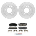 Set of 2 Bosch QuietCast Rear Rotors & Ceramic Brake Pads for Kia Sorento (2011–2020)