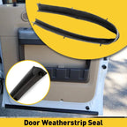 Rear Door Weatherstrip Seal Rubber for Ford F250 F350 Super Duty (1999–2017)
