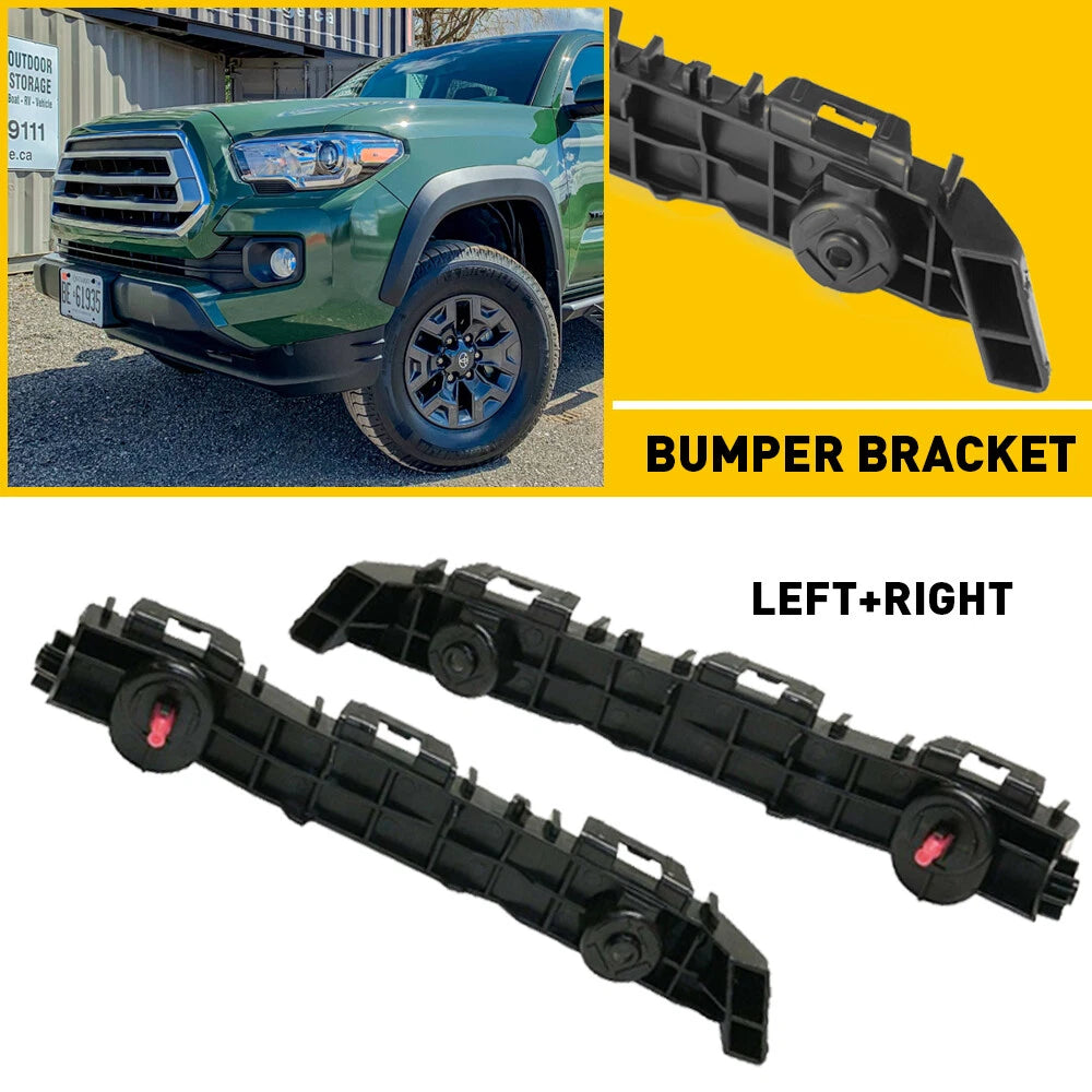 Set of 2 Front Bumper Retainer Brackets for Toyota Tacoma (2016–2021)