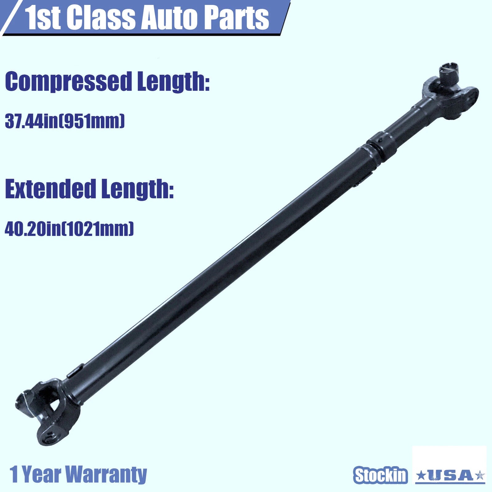 Front Drive Shaft Assembly for Ford F-150 F-250 Bronco (1988–1996)